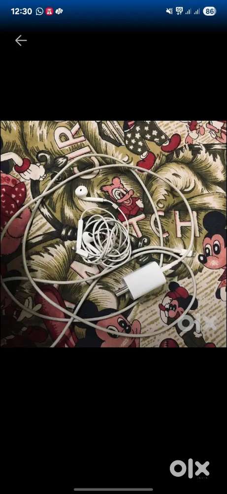 I phone 14 original 35w  charger /cable/earphone