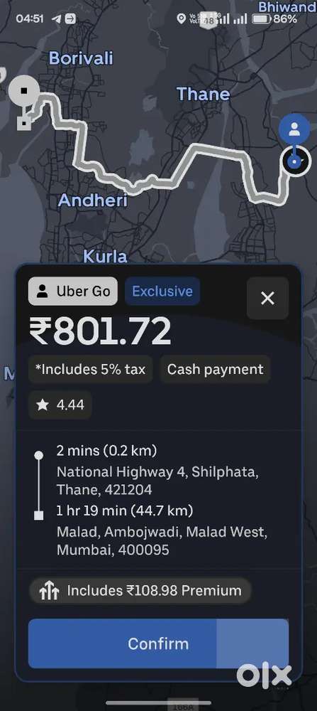 Driver want s presso car available for night from 2 am to evening 2 pm