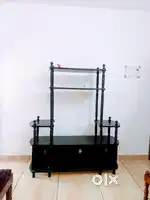 Tv stand black colour