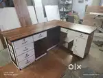 BRAND NEW L SHAPE OFFICE TABLE/CHAIRS AND SOFA ALSO AVAILABLE.