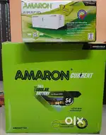 950va va sine wave inverter & 200ah amaron tall tubular battery//