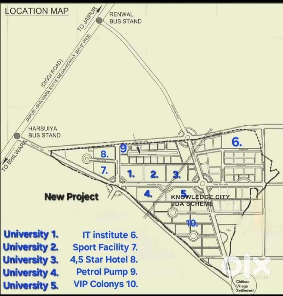 JDA & RERA Approved Gated township