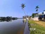 22Cent Purayidam Waterfrontage Land With Building Permit Near Varapuzh