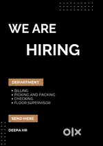 We are hiring quality checker anyone can apply