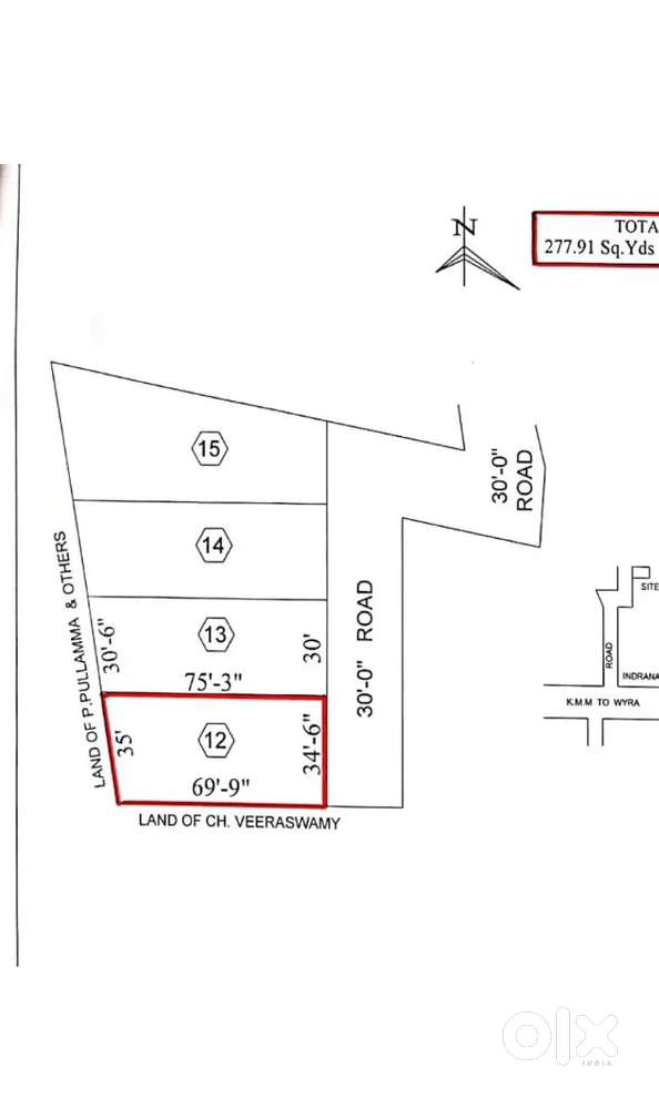 EAST FACING Residencial plot