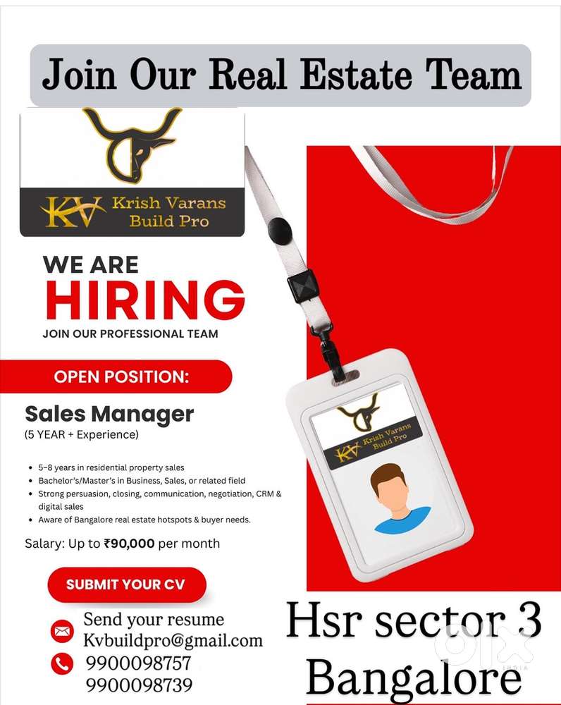 Kv build pro Hiring candidates full time