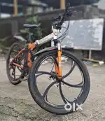 Stylish Foldable Gear Cycle with Alloy Wheels