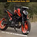 Ktm Duke 200 Fully Modified (Looks like 390)