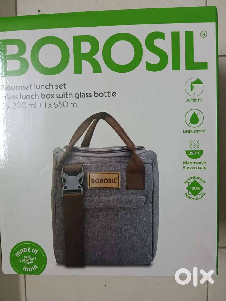 New BOROSIL GOURNMENT LUNCH SET