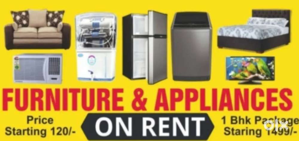 Furniture appliances on RENT
