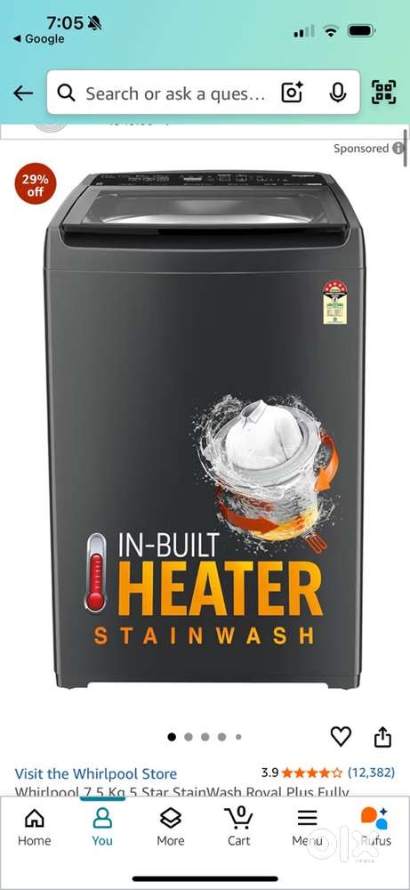 Whirpool Washing Machine