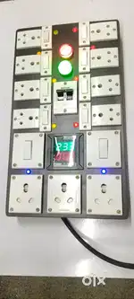 Power Strip Universal Schuko Domestic Total Wooden dfdf LED 3/4 Core 1
