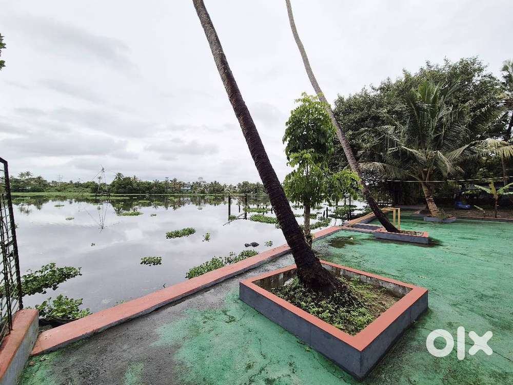 26 Cent Waterfront Property with 2BHK House – Vaduthala, Ernakulam