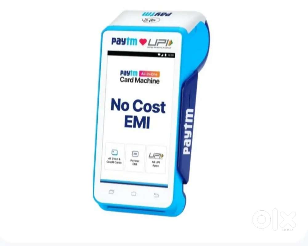 Paytm swiping machines with no monthly rent business and personal use.