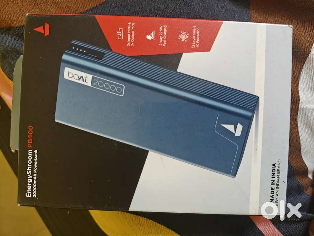 Boat 20,000 mah Powerbank brand new