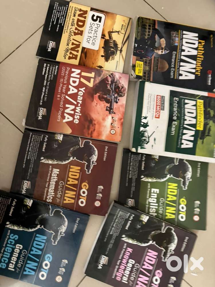 NDA books purchased last year. In veey good condition