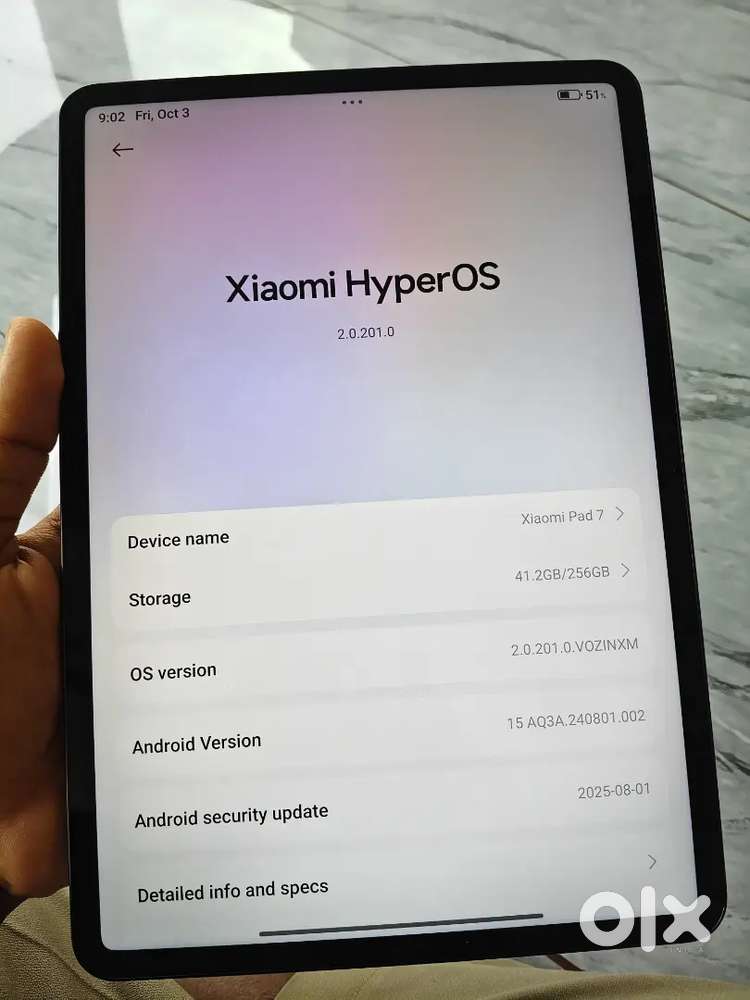 Xiaomi pad 7 (12+256 GB) 1 Month use