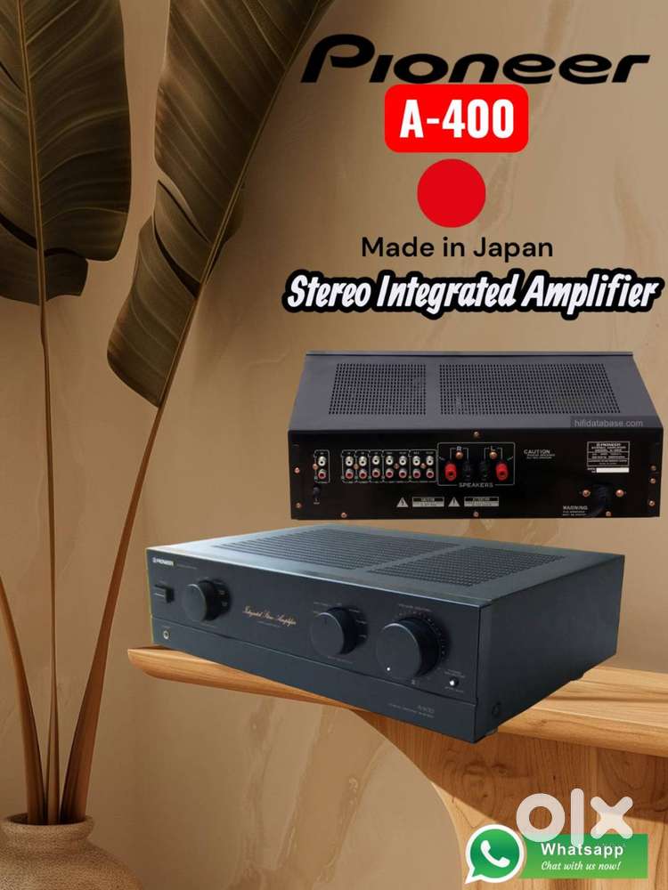 Pioneer A-400 Stereo Integrated Amplifier (Made in Japan)
