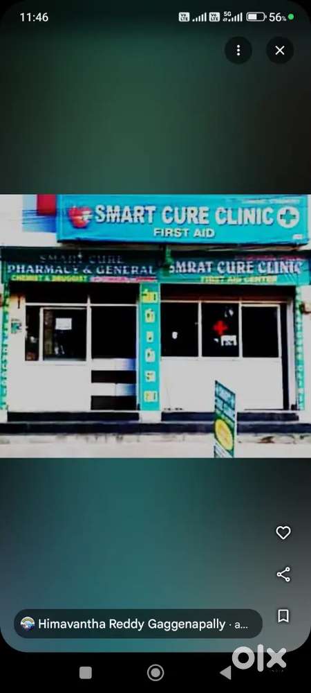 Pharmacy for sale turkayamjal kammaguda