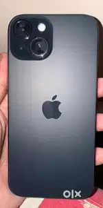 Apple iPhone 15 128 GB in warranty black colour