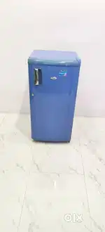 Blue colour whirlpool 180ltrs fridge with warranty and free delivery
