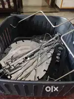 Air fryer with all accessories