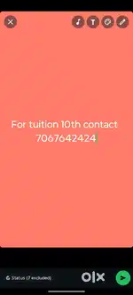 (Teacher )I am a tutor for 8th to 10th cont.