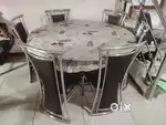 Dining table 6 chair steel orignal