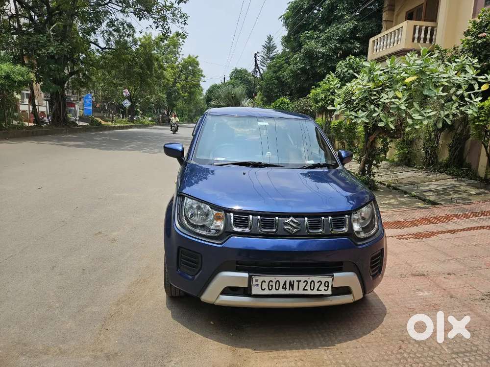Ignis Car sale Fresh Condition Blue Colour single handed use car
