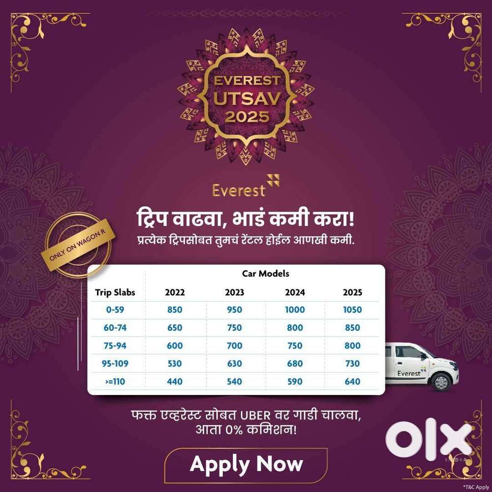 Driver Wanted: Drive at Everest & Earn More with Uber!