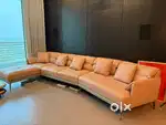 Brand new Italian Stanley leather sofa 80% disxount