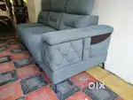 Sofa set for living room L shape in good condition ,no repairs.2+1+c+1