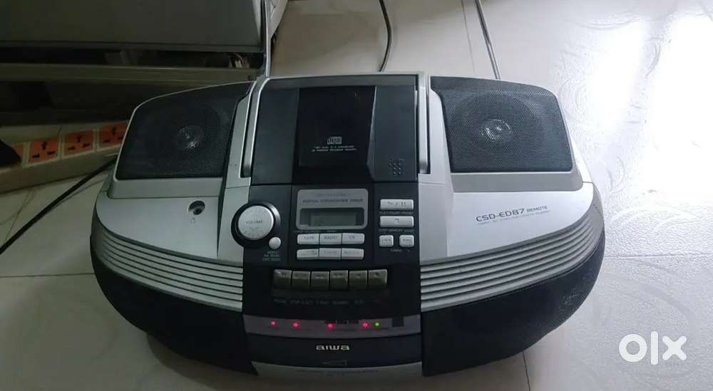 Tape recorder and radio