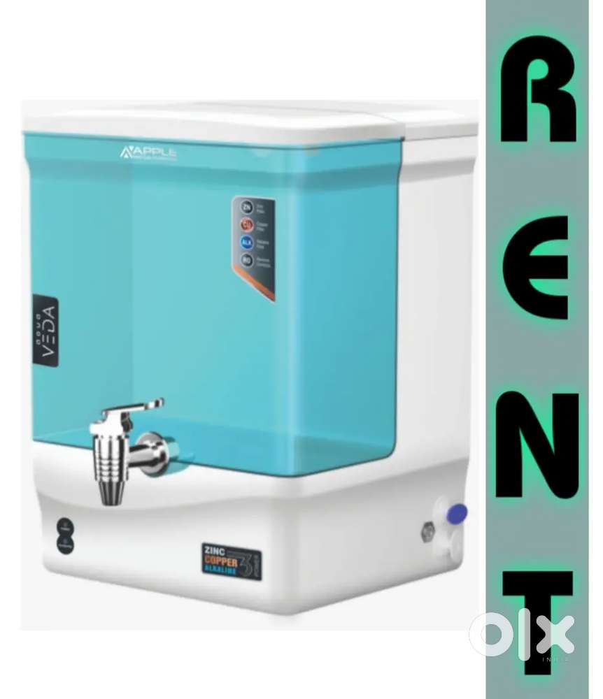 Water purifier available on rent