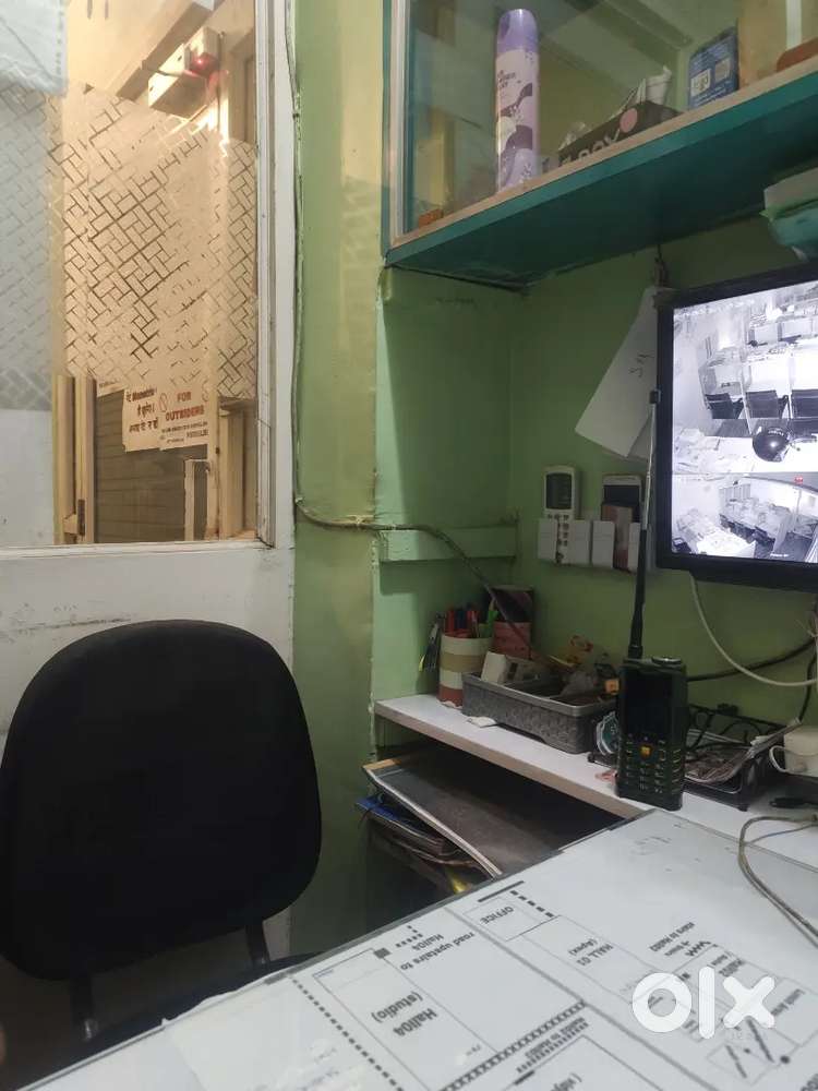 Library staff office monitering
