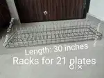 Stainless Steel Utensil Drying Rack with tray