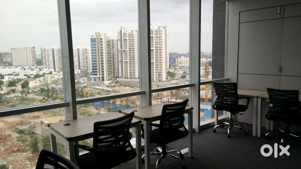 Co-working Space available. Separate 12 seater Den and 1 MD cabin.