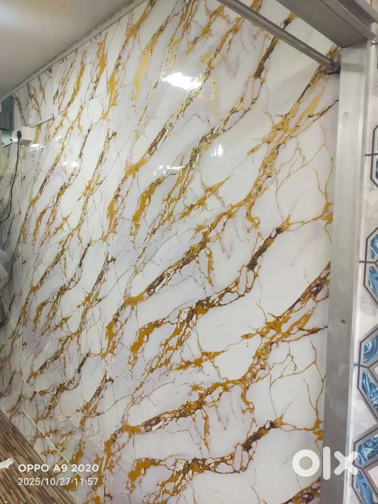 Uv marble sheet wallpaper