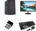 DESKTOP COMPUTER WITH SAMSUNG MONITOR