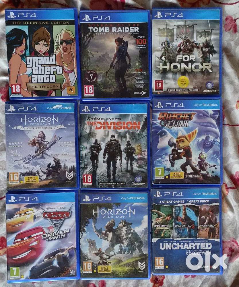 Playstation games ps4 & ps5  & canon 77d camera