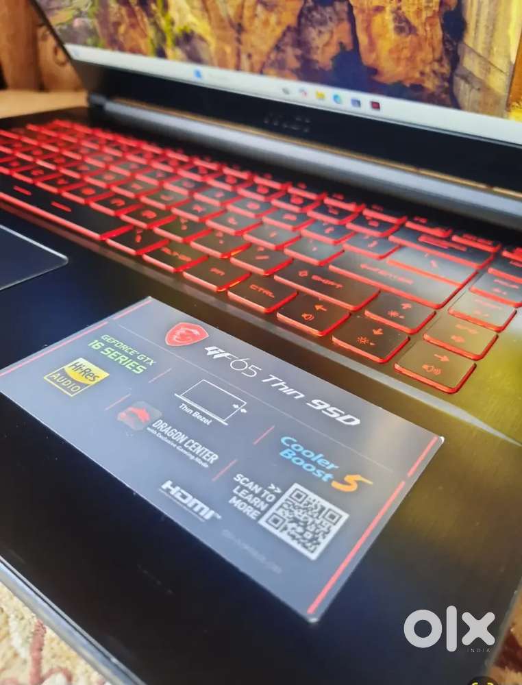MSI Gaming Laptop - i5 9th Gen - 8 GB Ram - 4 GB Nvidia 1050Ti