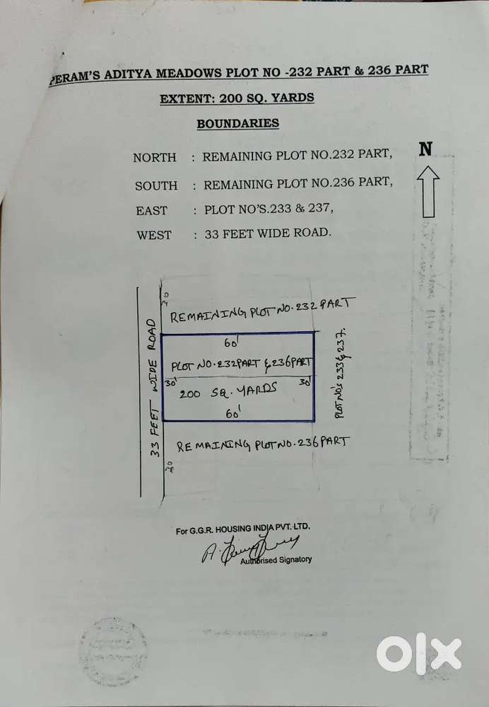 BDL Bhanur Open Plot Sale Peram Aditya Meadows Venture