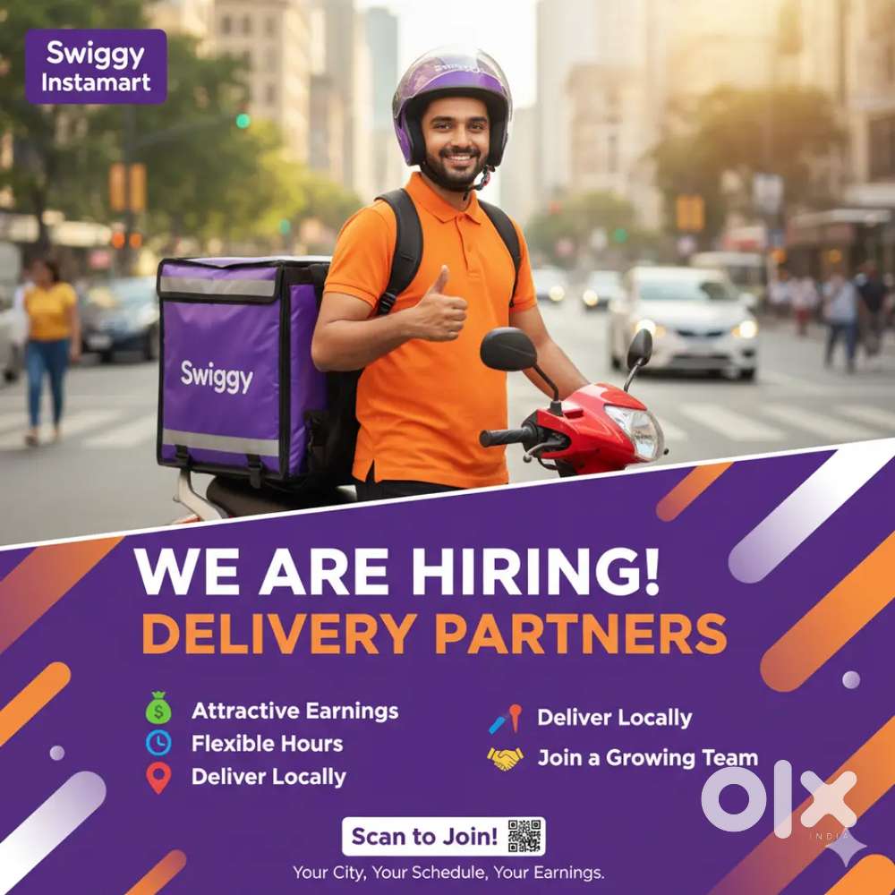 SWIGGY FOOD DELIVERY JOB EARN UPTO 40K PER MONTH