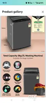 Lg fully automatic machine for 10000 # 2024 model#only cash