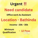 Work From office / Home ( Part time & Full time )