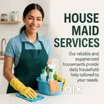 House maid and cleaning at very very low price