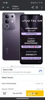 Vivo t4 x 5G 8 256