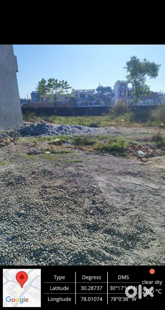Plot for rent near ISBT