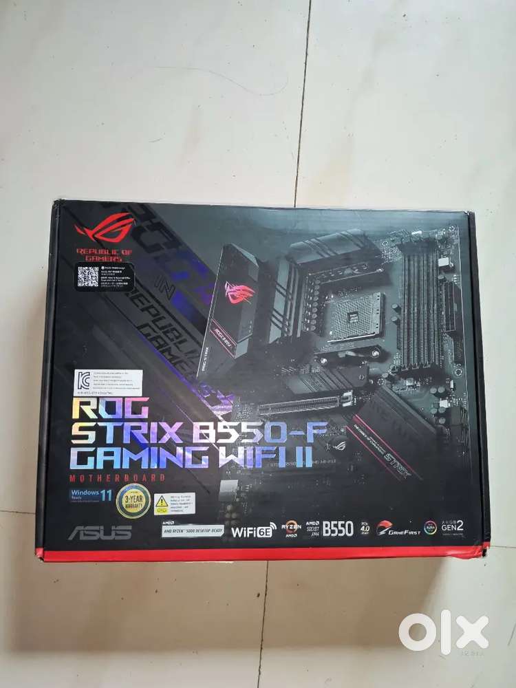 ASUS ROG Strix B550-F Gaming WiFi II  Brand New  Unused  WiFi 6E