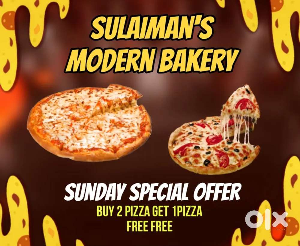 Pizza master or asistand urgent hiring sulaiman's modern bakery